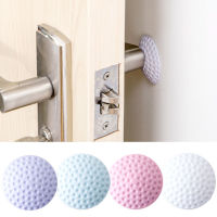 Silent Door Rear Stickers Rubber Protection Cushion Wall Anti Collision Mat Doorknob Crash Pads rear Door Handle Bumpers