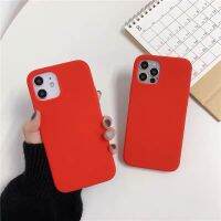 JB45 เคสโทรศัพท์ เคสมือถือ เคส เคสกันกระแทก เคสกำมะหยี่ สีแดง สำหรับไอโฟน i14pro max,i14plus,i6,i7,i8,SE,​6p​,​7p,8p,​X,Xs,XR,XsMax,i11pro max,i12pro max,i13pro maxราคาถูกที่สุด ลดล้างสล๊อค