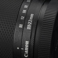 สำหรับ Canon EF-M 11-22มิลลิเมตร F4-5.6 IS STM รูปลอกผิวไวนิลห่อฟิล์มกล้องเลนส์ร่างกายป้องกันสติ๊กเกอร์ป้องกันเสื้อ