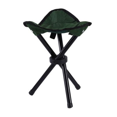 ：“{—— Folding 3 Legs Fishing Chairs Travel Chair Portable Outdoor Camping Tripod Carts Garden Stool Chair For Picnic Trips Beach Chair