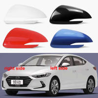 ฝาครอบกระจกมองหลังสำหรับ Hyundai Elantra 2016-2021,ปลอกหุ้มกระจกมองหลังทาสีคาร์บอนไฟเบอร์