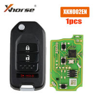 OCMN 1ชิ้น Xhorse XKHO02EN ลวดกุญแจรีโมททำงานร่วมกับ Xhorse VVDI เครื่องมือที่สำคัญรถกุญแจรีโมทสำหรับฮอนด้าพลิก2 1ปุ่มภาษาอังกฤษรุ่น Cnsm