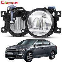 2X30W โคมไฟสว่างมากไฟตัดหมอก LED สำหรับ Citroen C-Elysee Cellysee 2012-2023รถยนต์ไฟตัดหมอกภายนอก