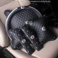 【CW】❆♕  Leather Car Steering Cover Rhinestone Interior Decro with Accessories