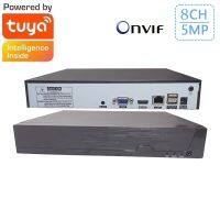 WOUWON Tuya สมาร์ทไลฟ์8CH 4CH ONVIF NVR H.265เครื่องบันทึกวีดีโอกล้อง IP เครือข่ายระบบ CCTV กล้องวงจรปิดวิดีโอ P2P