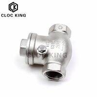 ∏┅ DN15-DN50 Stainless steel wire mouth horizontal non-return valve 1/2 quot; - 2 quot; 304 stainless steel female thread swing check valve