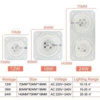 【❂Hot On Sale❂】 li62292595258181 12W 16W 20W 24W ไฟดาวน์ไลท์ Led Ocus แผ่นแม่เหล็กแหวนไฟโคมไฟ Led 220V สำหรับเปลี่ยนโดมดูดซึมโคมไฟติดเพดาน