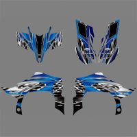 For Yamaha ATV 450 R YFZ 2009-2013 GRAPHIC BACKGROUND DECALS STICKERS kit For Yamaha YFZ-450R YFZ450R 2009 2010 2011 2012 2013