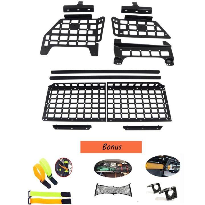 Car Accessories For Toyota FJ Cruiser 20072022 Rear Trunk Shelf Molle
