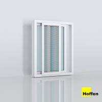 ( โปรโมชั่น++) คุ้มค่า HOFFEN หน้าต่างบานเลื่อน หน้าต่างกระจก uPVC รุ่น PRO ขนาด 120,150 พร้อมมุ้ง ราคาสุดคุ้ม อุปกรณ์ สาย ไฟ ข้อ ต่อ สาย ไฟ อุปกรณ์ ต่อ สาย ไฟ ตัว จั๊ ม สาย ไฟ