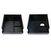 ✐❁ Center Console Storage Box Nonslip 3 Grids for Byd Seal Interior Accessories