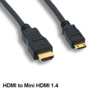 3Apos; สาย Mini HDMI 1.4 C 4K 3D W/ อีเธอร์เน็ตสำหรับกล้องถ่ายวิดีโอกล้องดิจิตอล