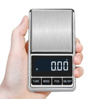 0.01g Digital Scale 200/500G Portable Mini Scale Precise Graduation Professional Pocket Scale Milligram Calibration Weights Luggage Scales