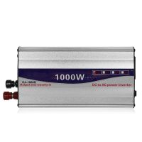 เครื่องแปลงเครื่องแปลงไฟเพียวไซน์เวฟ1000W จอแสดงผลแอลอีดี1ชุด12V/ 24V เป็น220V หม้อแปลงไฟฟ้าอินเวอร์เตอร์