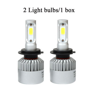 EETANS H7 LED H4 LED H1 Car Headlight Bulbs 9005 9006 H3 H8 H9 H11 HB3 HB4 9003 HB2 12V 72W 8000LM COB Led lamps 6500K 2pcs CJ