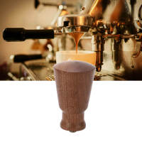 เครื่องชงกาแฟ Portafilter Handle M10 Thread Black Walnut Coffee Filter ที่จับไม้สำหรับร้านค้า