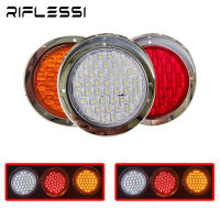 2 x Truck Tail Light 12V 24V Trailer ke Lights Tractor Turn Signal LED Reverse Lamp RV Bus Pickup Rear Light