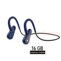 Music Player Wireless Headphones MP3 Bluetooth-Compatible Bone Conduction Open Ear Sweatproof Wireless Earphone with Microphone