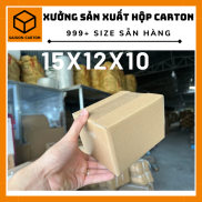 Bộ 100 hộp Sài Gòn carton 15x12x10