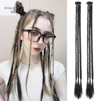 ALLON ไฟเบอร์ทนความร้อน วิกผมสาว braids สังเคราะห์สังเคราะห์สังเคราะห์ สีดำสีดำ ผมต่อเปีย เย็นเย็น สีน้ำตาลสีน้ำตาลเข้ม ถักเปียถักแบบยาว สำหรับผู้หญิง