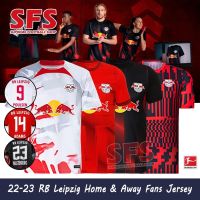 shot goods 【SFS】 Top Quality 22-23 RBL Leipzig Jersey Home Away Pre Match Football SOCCER Jersey Fans Version S-2XL