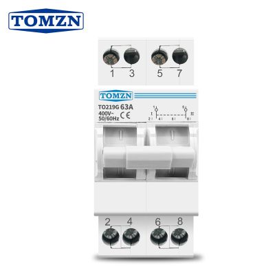 【LZ】 TOMZN 2P 63A MTS Dual Power Manual Transfer Isolating Switch  Interlock Circuit Breaker