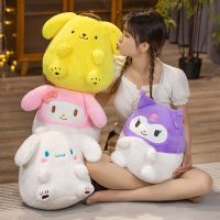 ของขวัญน่ารักสำหรับเด็ก Cinnamoroll Kuromi Pom Pom Purin ทำนองเพลงของฉันตุ๊กตาผ้ากำมะหยี่ Boneka Mainan น่ารัก