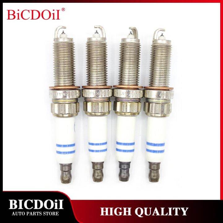 4 6pcs Iridium Spark Plug For Mercedes-benz W202 W203 Cl203 S202 S203 