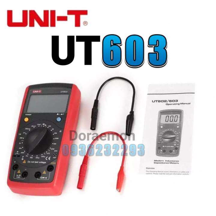 UNIT UT603 เครื่องวัดค่าประจุไฟฟ้า,เครื่องวัดค่าความต้านทาน โอห์ม
