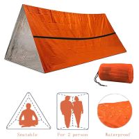 1 Piece Outdoor Rescue Waterproof Emergency Survival Tent Outdoor Simple Thermal Tent 240X150Cm