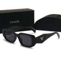 square small frame sunglasses pradaˉcasual sunglasses anti-glare high-definition lens with logo