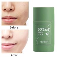 [Cash On Delivery] Green Tea Purifying Clay Stick Mask Oil Control Solid Mask Deep Cleaning Moisturizing Mask