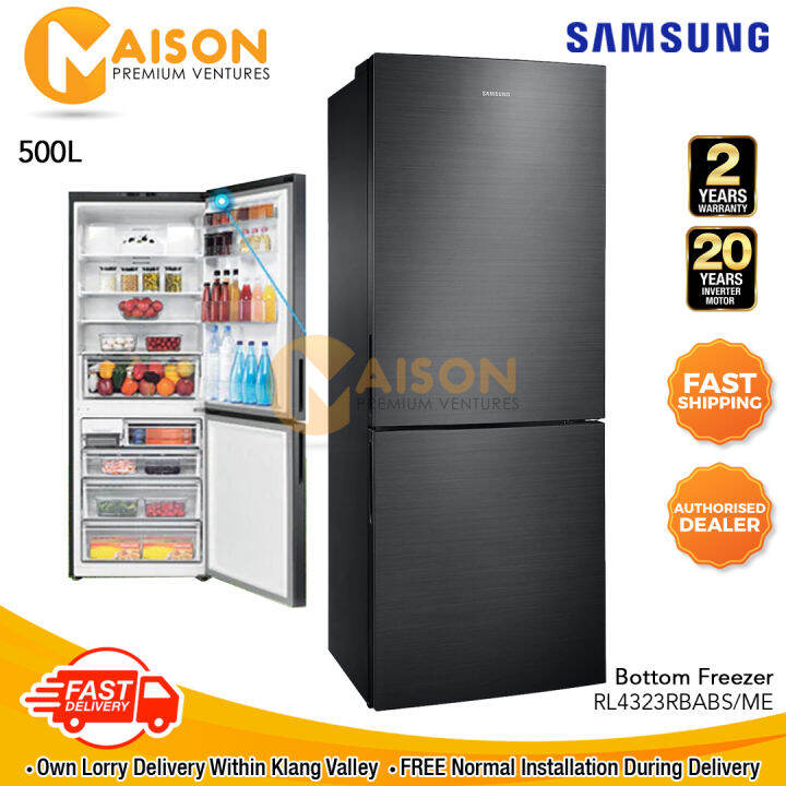 [Sales] Samsung Bottom Mount Freezer Inverter Refrigerator 500L