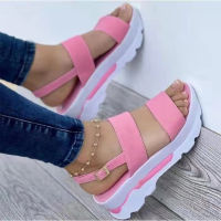 【CW】Women Shoes Spring Summer Sandals Peep Toe Shoes For Women R Womens Shoes Lightweight Sandals Platform Solid Color Footwear