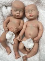 【YF】 13 Inch Full Body Soft Bebe Silicone Reborn Doll Loulou Lifelike Newborn Painted Dolls bebe reborn