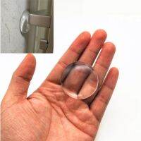 New 1Pc/6Pcs Door Handle Bumper Protective Plug Transparent Silicone Wall Protector Non-slip Round Door Stopper Self-adhesive Decorative Door Stops