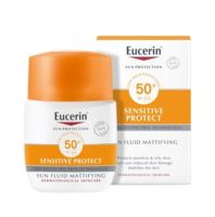 Eucerin Sun Sensitive Protect Fluid Mattifying Face SPF50++ ยูเซอรีน ซัน เซนซิทีฟ ฟูลอิด แมทฟายอิ้ง ครีมกันแดด 50ml. exp.09/2023