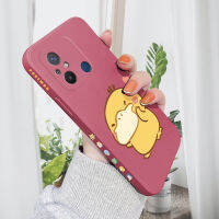 เคสโทรศัพท์ PMP สำหรับ Xiaomi Redmi 12C Redmi 11A Xiaomi 13 5G 13 Pro 5G เคสการ์ตูนน่ารัก Psyduck ด้านข้างเคสโทรศัพท์ดีไซน์ลายขอบสี่เหลี่ยมปลอกซิลิโคนน้ำคลุมทั้งหมดเคสกล้อง