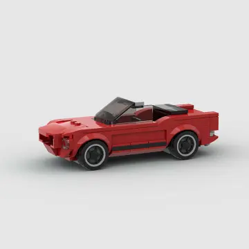 lego mustang convertible