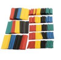 【cw】 328PCS 2:1 Polyolefin Shrink Tubing Tube Sleeve Wrap Wire Assortment 8 Size