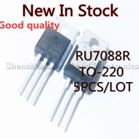 5PCS/LOT  New RU7088R RU7088 TO220 70V 80A Field Effect Transistor In Stock