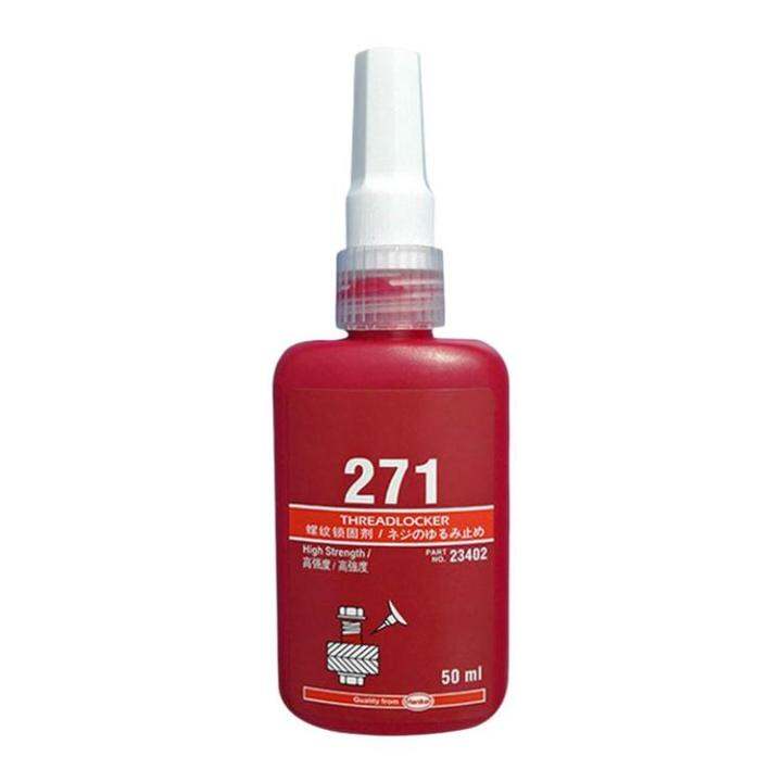 Screw Lock Glue 1.69 Oz Red Medium Strength Threadlockers Universal
