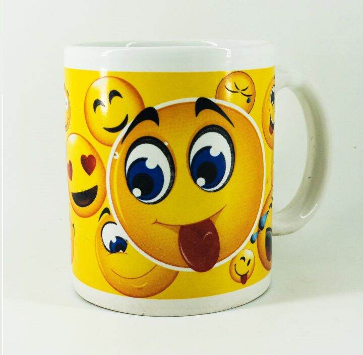 Emoji Design Cup Coffee Mug Lazada PH