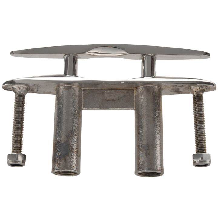1Pc Marine 316 Stainless Steel Boat Pull Up Flush Mount Lift Cleat