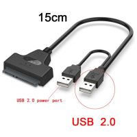 Usb 3.0 Sata 3สาย Sata เป็น Usb 3.0อะแดปเตอร์สูงสุด6 Gbps รองรับหน่วยความจำภายนอก Ssd Hdd 2.5นิ้วฮาร์ดไดรฟ์สายเคเบิล Iii Sata 22 Pin