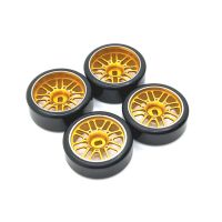 27Mm Hard Plastic Tyres Drift Tires Metal Wheel Rim for Wltoys 284131 K969 K979 K989 Kyosho Mini-Z 1/28 RC Car Parts 1