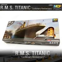 แบบทหารสุดยอด √ แบบจำลองชุดประกอบโมเดลของสถาบันการศึกษา1/700 Titanic Centennial Edition (รุ่นแยกสี) 14214