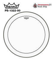 หนังกลอง REMO USA หนังน้ำมัน2ชั้น Pinstripe clear 22" PS-1322-00