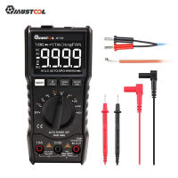 MUSTOOL MT109 Portable 9999 Counts True RMS Multimeter AC DC Voltage Current NCV Temperature Tester Auto Range Backlight