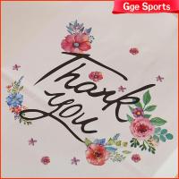 GGE บรรจุภัณฑ์กีฬาดอกไม้รักถุงกระดาษของขวัญกระดาษคราฟท์ถุงพร้อมที่จับถุงขอบคุณ